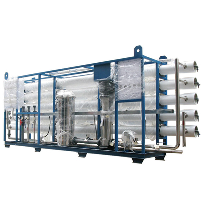 35000 جزء في المليون مياه البحر التناضح العكسي مصنع Watermaker SS316L المواد