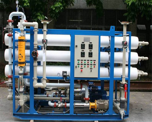 35000 جزء في المليون مياه البحر التناضح العكسي مصنع Watermaker SS316L المواد