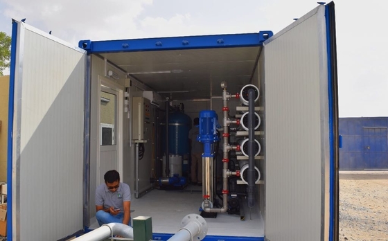 35000 جزء في المليون مياه البحر التناضح العكسي مصنع Watermaker SS316L المواد