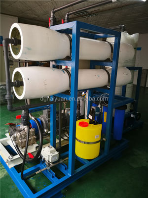 آلة تحلية محطة معالجة مياه البحر PLC 20000LPD 1000psi