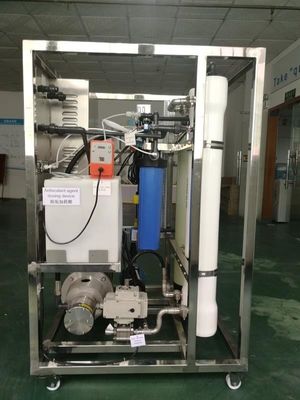 FRP Filter Seawater RO Plant تعمل بالطاقة الشمسية بنسبة 20-30٪ معدل الاسترداد