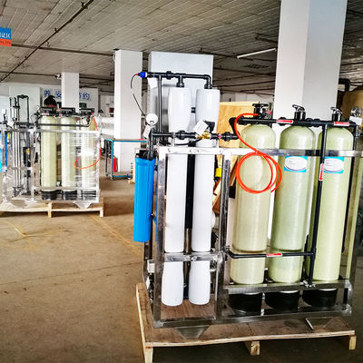 الزراعة RO مصنع المياه المالحة مع HMI التحكم ISO9001 المعتمدة