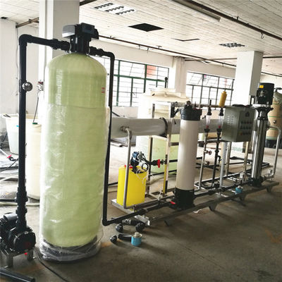 الزراعة RO مصنع المياه المالحة مع HMI التحكم ISO9001 المعتمدة