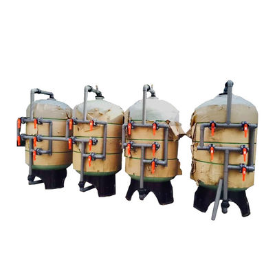 3000L / ساعة الحديد المنغنيز فلتر المياه 110V-460V 60HZ مادة الكربون الصلب