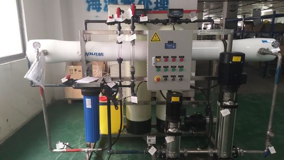 الزراعة نظام التناضح العكسي للمياه المالحة 460V مع تحكم PLC