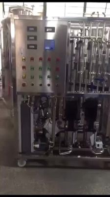 1.65kw محطة التناضح العكسي RO ، محطة معالجة مياه غسيل الكلى SS304