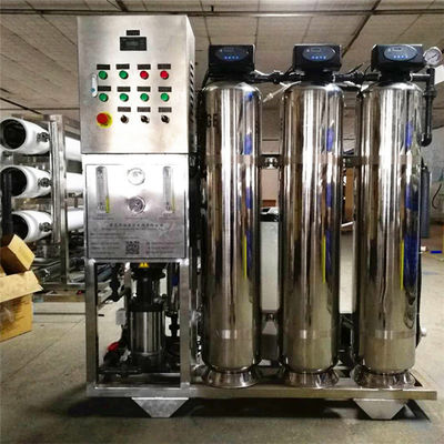 1.65kw محطة التناضح العكسي RO ، محطة معالجة مياه غسيل الكلى SS304