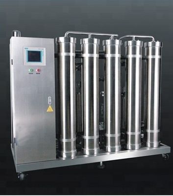 1.65kw محطة التناضح العكسي RO ، محطة معالجة مياه غسيل الكلى SS304