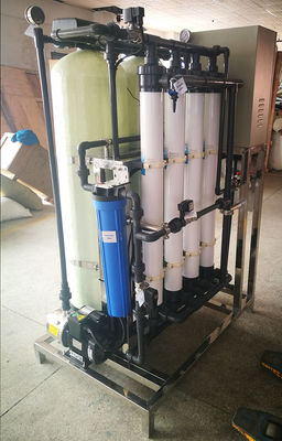 غشاء الترشيح الفائق نظام التناضح العكسي النقي للغاية 0.75KW 2TPH