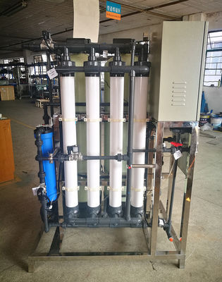 غشاء الترشيح الفائق نظام التناضح العكسي النقي للغاية 0.75KW 2TPH