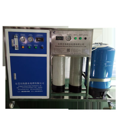 1.5kw نظام المياه منزوع الأيونات للمختبر 50LPH مع PLC كونتراول