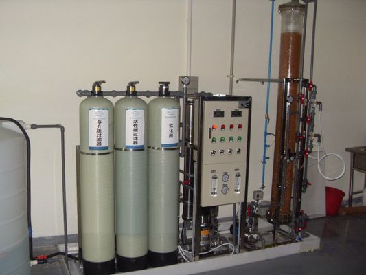 أنظمة المياه منزوع الأيونات من الراتينج لخط الطلاء الكهروستاتيكي 1.65KW