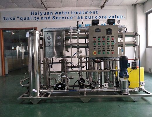 2000LPH أنظمة تنقية المياه بالتناضح العكسي