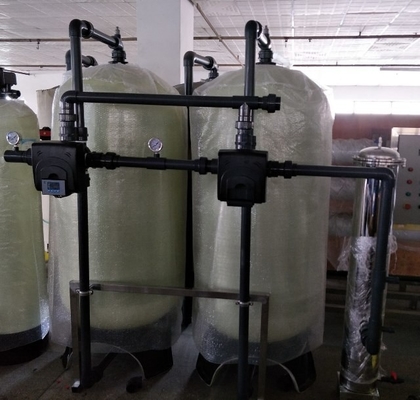 2500L / H الكربون الصلب غير القابل للصدأ الصلب الكربون النشط مرشح رمال الكوارتز