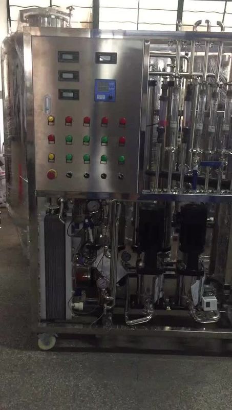 380V نظام تصفية المياه منزوع الأيونات ، راتنج مطهر مياه التبادل الأيوني 60 هرتز